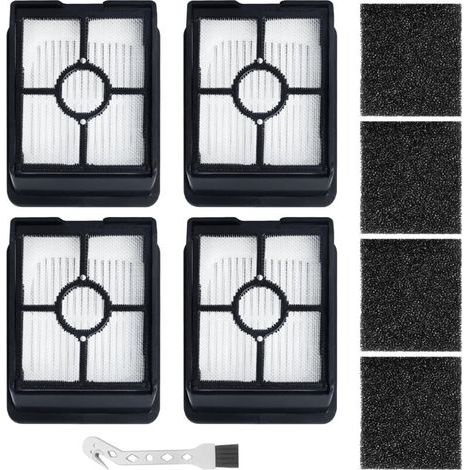 Lot de 4 filtres HEPA pour BISSELL CrossWave HF3 3598N Aspirateur Balai Laveur Sans Fil accessoires pour aspirateur (1/5)