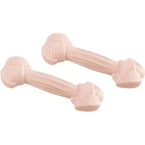 Ferplast GOODBITE NATURAL HAM BONE Jouet à mâcher pour chiens au saveur de jambon- 6 tailles. Variante S - Misure: 11 x 3.6 x h 1.7 cm - (1/3)