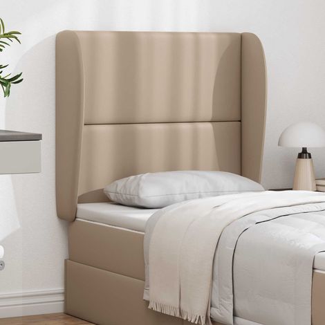 Kopfteil Ohr Braun 80 x 23 x 6 cm PVC