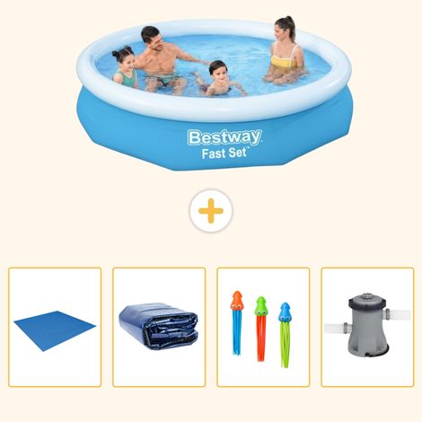 Bestway Bestway Fast Set Ronde - 305x66 cm - 5-pièces S46 (1/5)