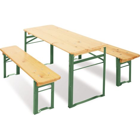 Pinolino - 201337 - set tenda per feste per bambini Sepp - tavolo (110 x 40 x 51 cm), panca (110 x 20 x 31 cm) (1/3)