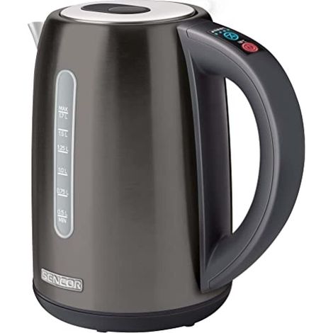 Bouilloire Électrique à Température Variable, 1.7 L Capacité, 2150W, Noir SWK 7708BK (1/5)