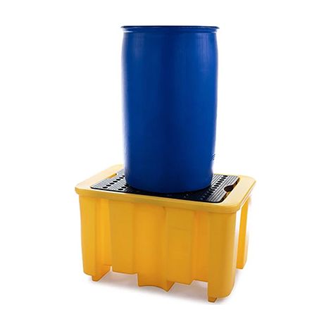 Contenitore di contenimento 1 fusto - Giallo - SJ-100-051