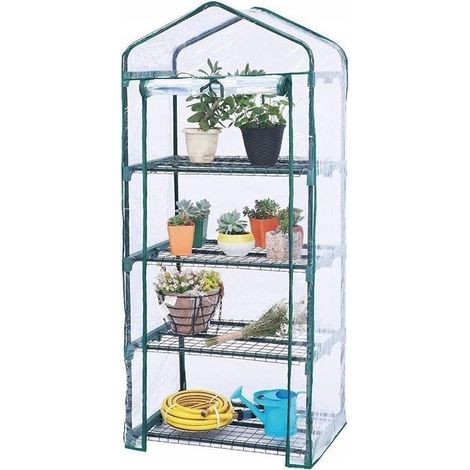 MINI-GARTENGEWÄCHSHAUS FÜR BALKON, VERTIKAL, 4-STÖSSE, BALKON FOLIAK XL (1/5)
