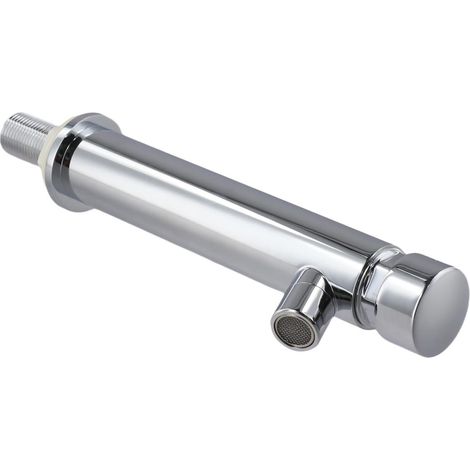 Robinet mural, 1,27 cm, cuivre, temporisé, pour lavabo mural (1/5)