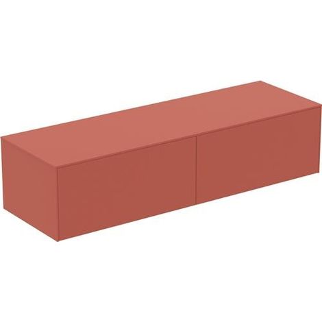 IS rechte Schubladenfront Conca für WTU 780x356mm Sunset