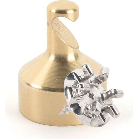 Kit de Fixation : Vis placo Longueur 20 mm Alu + Suspension crochet Laiton - L'Attachante (1/4)