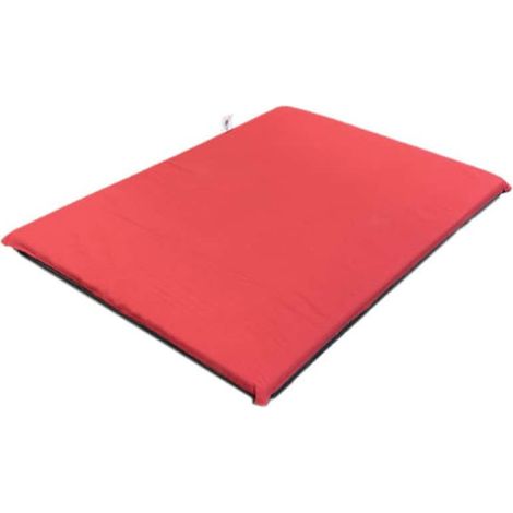 Colchón de espuma NAYECO para perros y gatos - Rojo - 80x55x5cm