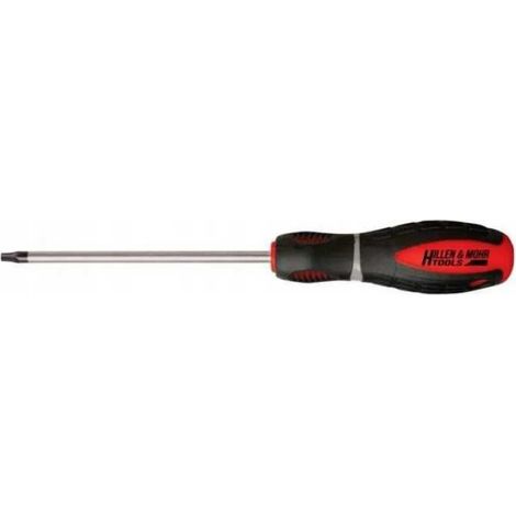 Tournevis Torx - T8x80mm - Acier S2 - Manche Tri-Matière - Pointe Magnétique - 1 Pièce