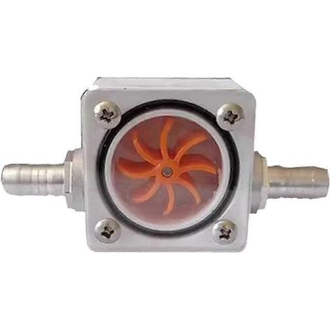 Outil pratique de mesure de débit avec hélice pour tuyaux - Connecteur indicateur de débit d'eau type B 8 mm (1/5)