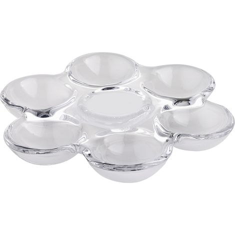 Plato de vidrio para huevos de 17,4 cm (1/2)