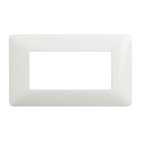 Bticino placca 4 moduli color cenere serie matix am4804bcn