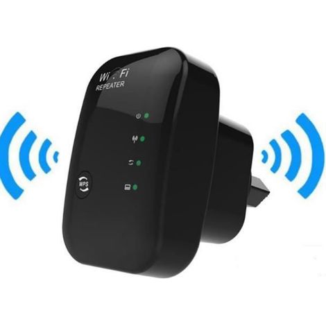 Répéteur WiFi - 300 Mbps - 2,4 GHz - Mode Répéteur et Point d'Accès - Câble RJ45 Inclus - 1 Unité (1/4)