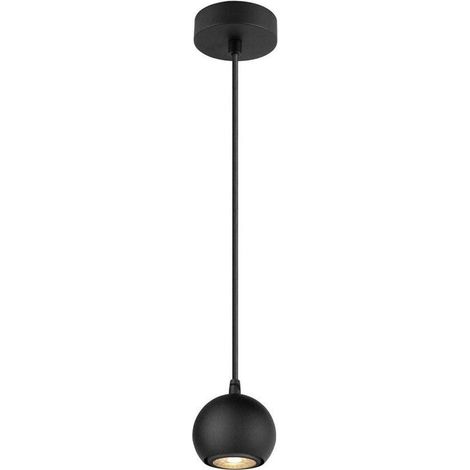 [GEBRAUCHT] B-Ware SLV Pendelleuchte Light Eye 90 dimmbar Hängelampe Lampe schwarz-matt 6W GU10 (1/2)
