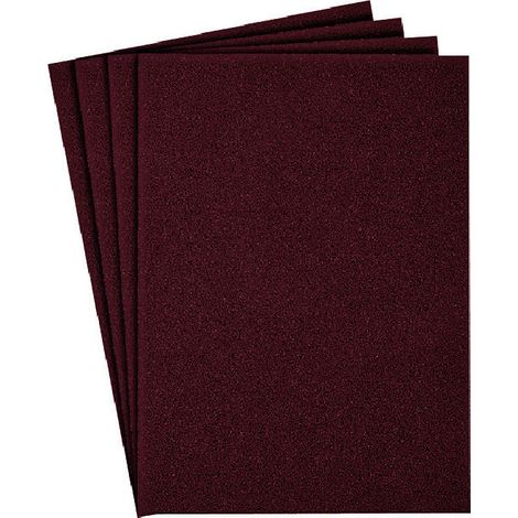 FOGLI ABRASIVI KLINGSPOR SU SUPPORTO IN TELA 230mm x 280mm KL375J 150 gr / 50 pz.