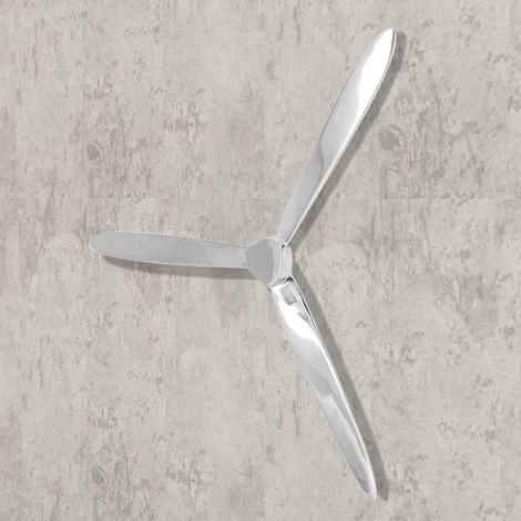 Hélice murale Aluminium Argenté 70 cm CFW265708 (1/5)