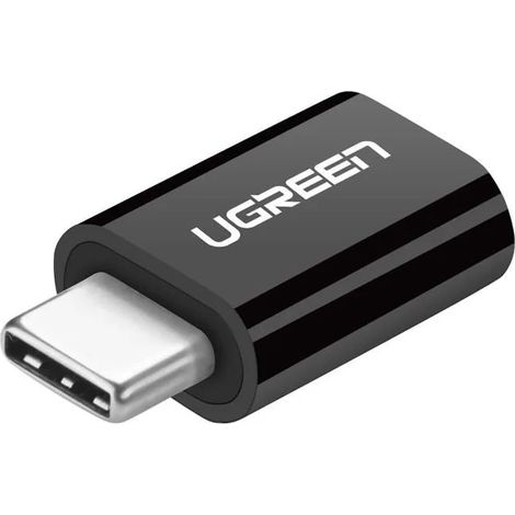 Adaptador UGREEN USB C a Micro USB Negro