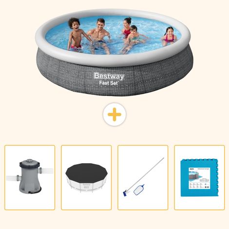 Bestway Bestway Fast Set Ronde - 366x76 cm - 5-pièces  S191 (1/5)