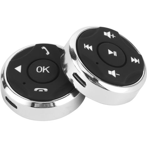 Contrôleur multifonction à boutons de volant rechargeable par USB pour lecteur multimédia Android (1/5)