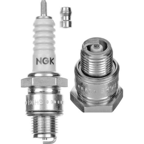 Bougie d'allumage B6HS Ø14mm Longueur Culot: 12.7mm Électrode Centrale En Cuivre - Olive Démontable (1/4)