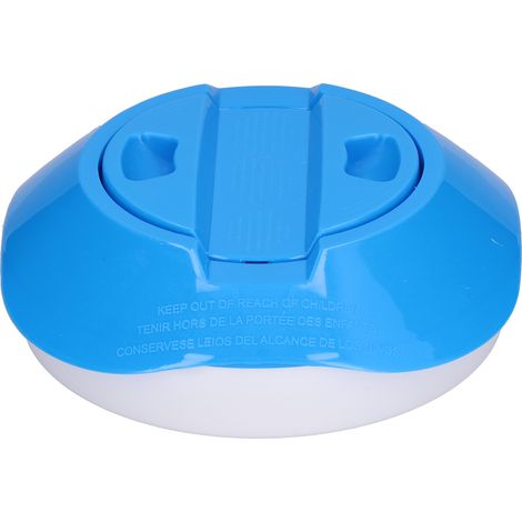 Distributeur de médicaments télescopique de 20 cm, distributeur de médicaments flottant, équipement de piscine (1/5)