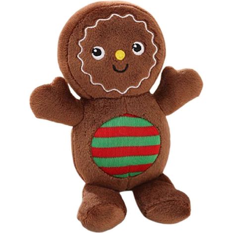 Peluche de Noël Poupée Sapin de Noël Pain d'Épice Coussin Doux pour Canapé Décoration Coussin Peluche Moelleuse Jouet de Noël - Ma03-Dr-WJQ00990 (1/5)