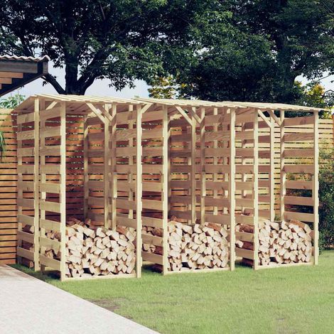 Tonnelle de Jardin Tente de réception - Rapide à Installers avec toits 6 pcs 100x90x200 cm Bois de pin imprégné BV156800 - BonneVie (1/5)