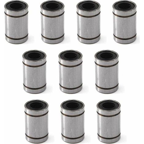 Bardusch-LM8UU Lot de 10 roulements à billes linéaires 8 x 15 x 24 mm pour imprimante 3D (1/5)