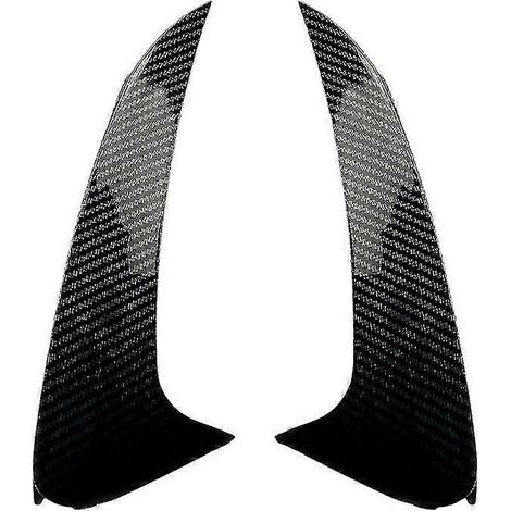 Aileron latéral décoratif en fibre de carbone ABS pour pare-chocs arrière de voiture Classe CLS W218 201 (1/2)
