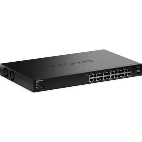Switch Netgear GS324TP-200EUS 26p PoE 190W (PoE+: 24p) Managed Gigabit (1/5)