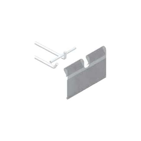 TARGHETTA PORTAPREZZO PER GANCI BARRE UNIVERSALI- - mm.75x40 - 100 pezzi