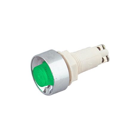 Piloto Neon 230V Color Verde Para Panel Con Rosca (1/2)