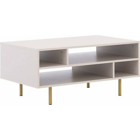 Mesa de centro Decus, Cachemira, 45x60x100cm, Diámetro: 0, Aglomerado laminado, Angular