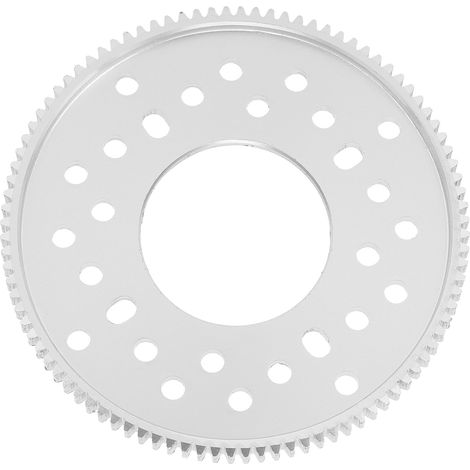 Carter de chaîne cylindrique en aluminium à dents droites 96T, pignon inférieur anodisé (1/5)