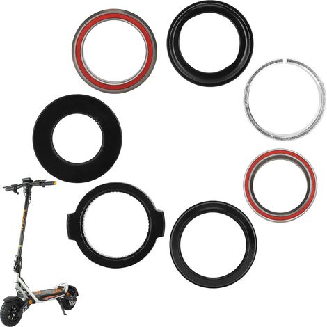 Kukirin A1 electric scooter bearing steering kit (7 pieces). (1/5)