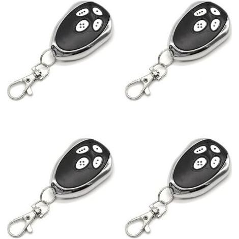 4X Compatible Alutech AT-4 AR-1-500 AN-Motors TéLéCommande 433.92 MHz Code Roulant Ouvre-Porte de Garage 4 Canaux (1/4)