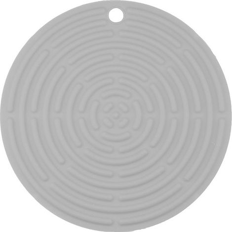Sets de table ronds en silicone, fabriqués en carton ondulé, dessous de plat en silicone, dessous de plat filetés pour tasses et bols, tire-bouchons et sous-verres, flexibles, durables et antidérapant (1/5)