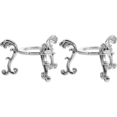 Socle en fer pour boules de cristal, lot 2, base stable et design (1/5)