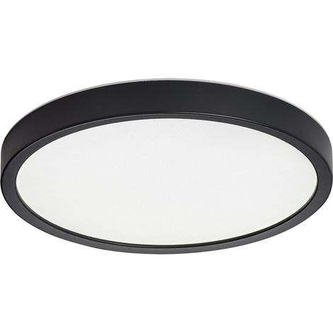 Plafonnier extérieur LED Maurec Rabalux 18W rond anthracite IP44 blanc variable (1/5)