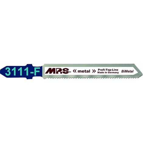 Hoja sierra calar MPS 3111-F BiMetal para acero inoxidable 1-3 mm, dentado 21 TPI.