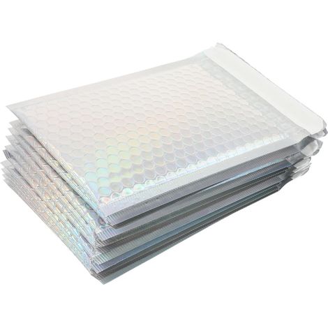 Paquet Enveloppes à Bulles Colorés 20 Pièces Film Auto-adhésif (1/5)