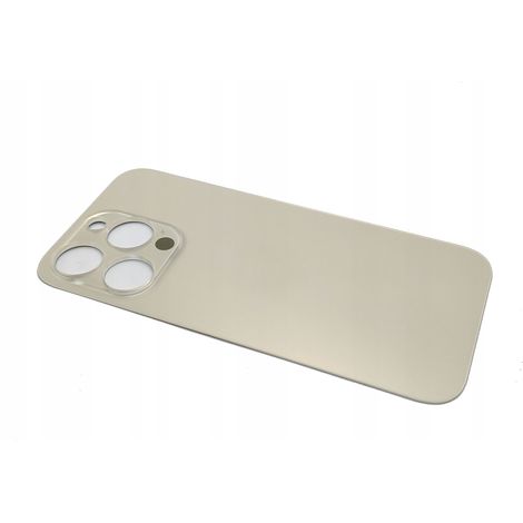 Rückseite für Apple iPhone 14 Pro A2890 A2892 mit großem Loch, Gold
