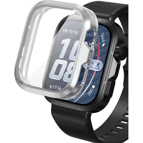 Funda 2 en 1 con protector de pantalla para Huawei Watch Fit 5 Pro, color plata. (1/4)