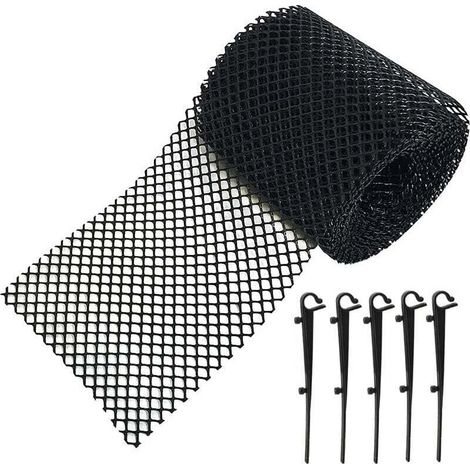 1PC (8M ) Grillage de , XU,protection pour chéneaux et gouttière, produit qualité supérieure, durable et fiable, matériaux sélectionnés, conforme normes, easy à utiliser - KZQ (1/4)