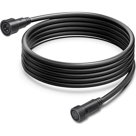 Connecteur étanche à 3 broches, câble de rallonge rapide IP68 mâle et femelle de 16 AWG, 3 mètres, pour voiture, camion, bateau, bandes LED (1 bande noire) (1/5)