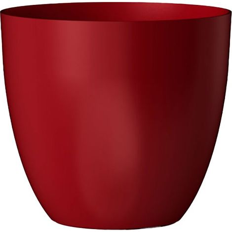PLASTIKEN Bol Tes 18 cm Rouge