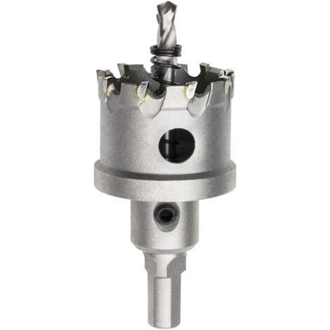 Metal Hole Saw Drill Bit, Tungsten Carbide Teeth Hole Cutter for Stainless Steel Sheet, Metal, Alloy, Iron, Wood (42mm) (1/5)