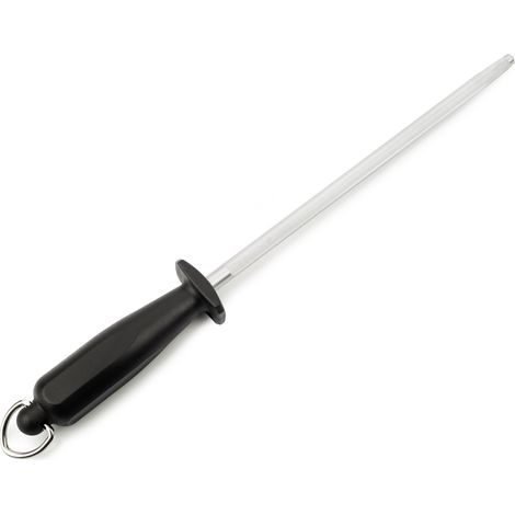Afilador de cuchillos Chaira Arcos 278138 con hoja de acero al carbono de 23 cm y mango de Polipropileno con funda display ø 10 mm (1/5)