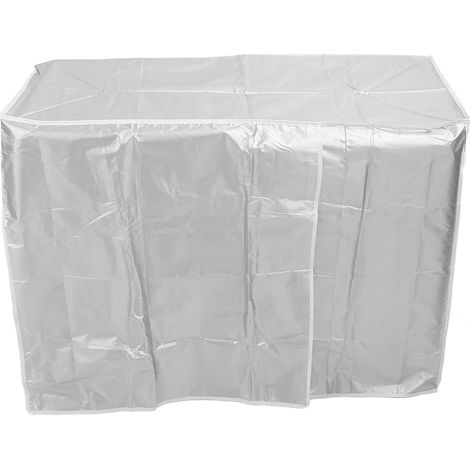 Fensterklimaanlagenabdeckung, Sonnenschutz, wasserdicht, staubdicht, Schutzabdeckung für Klimaanlagen im Winter, Außenbereich, 80 x 30 x 57 cm / 31,5 x 11,8 x 22,4 Zoll (1/5)