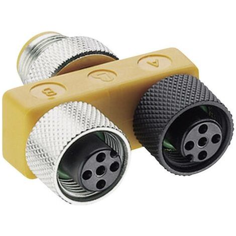 Répartiteur passif connecteur en T ASBS Lumberg Automation ASBS 2 M12-5 51645 1 pc(s) (1/2)